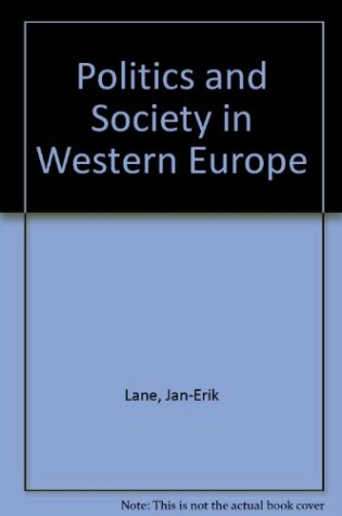 Cover of Politics and Society in Western Europe