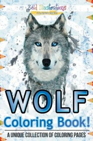 Cover of Wolf Coloring Book!