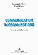 Book cover for Communication in Organizations