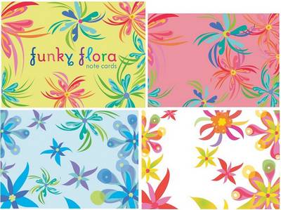 Book cover for Funky Flora Small Note Cards