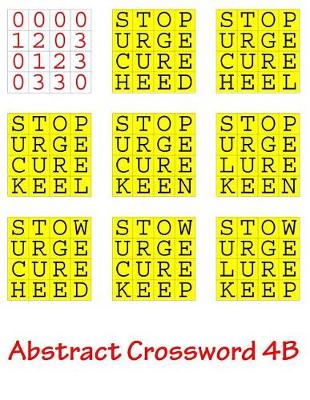 Book cover for Abstract Crossword 4B