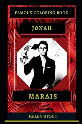 Book cover for Jonah Marais Famous Coloring Book