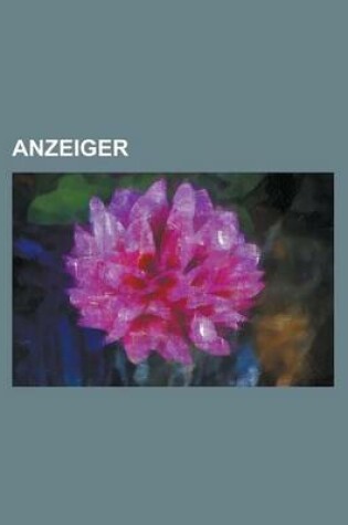 Cover of Anzeiger