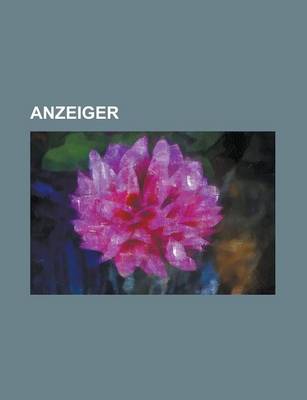 Book cover for Anzeiger