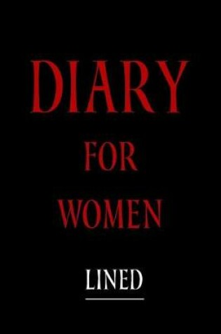 Cover of Diary For Women Lined