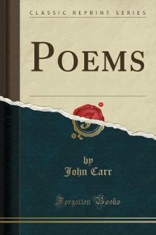 Cover of Poems (Classic Reprint)
