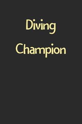 Book cover for Diving Champion