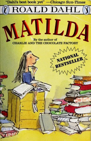 Book cover for Dahl Roald : Matilda (Us Edn.)