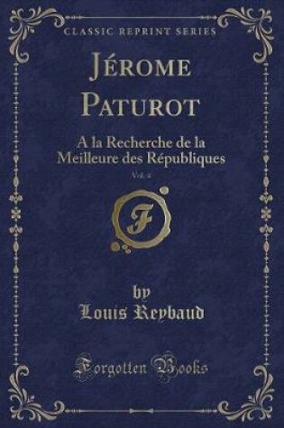 Cover of Jérome Paturot, Vol. 4
