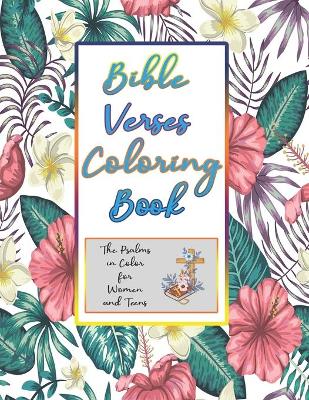 Book cover for Bible Verses Coloring Book