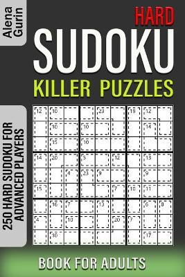 Book cover for Hard Sudoku Killer Puzzles Book for Adults