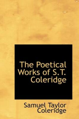 Cover of The Poetical Works of S.T. Coleridge