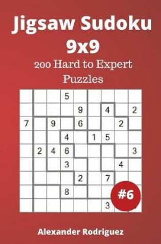 Cover of Jigsaw Sudoku Puzzles - 200 Hard to Expert vol. 6