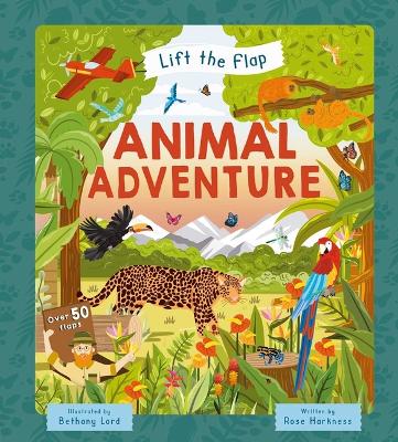 Book cover for Lift-The-Flap Animal Adventure