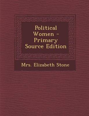 Book cover for Political Women - Primary Source Edition