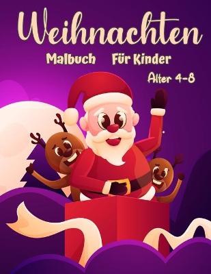 Book cover for Weihnachtsfarbbuch f�r Kinder Alter 4-8