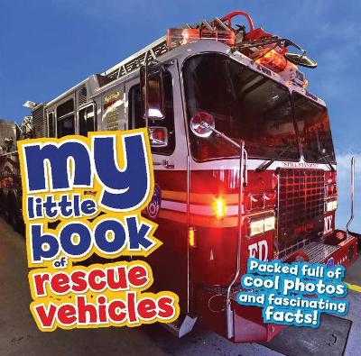 Book cover for My Little Book of Rescue Vehicles