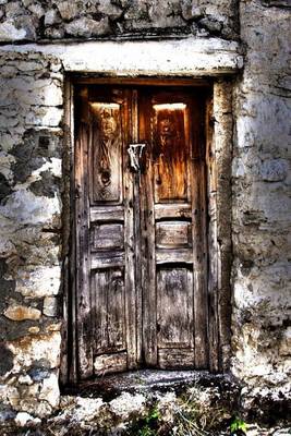 Book cover for Old Wooden Door