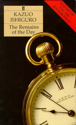 Book cover for Remains of the Day
