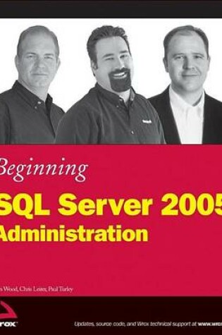 Cover of Beginning SQL Server 2005 Administration