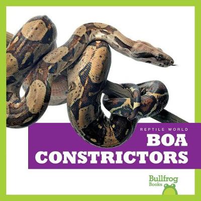 Book cover for Boa Constrictors