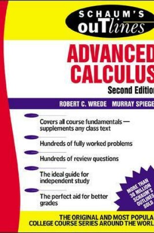 Cover of Schaum's Outline of Advanced Calculus, Second Edition