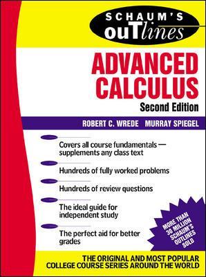 Book cover for Schaum's Outline of Advanced Calculus, Second Edition