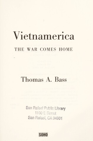 Cover of Vietnamerica: the War Comes Home