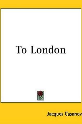 Cover of To London