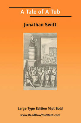 Cover of A Tale of a Tub (Large Print)