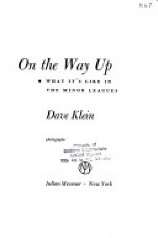 Cover of On the Way Up