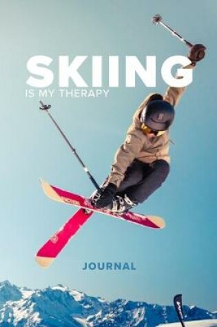 Cover of Skiing Is My Therapy Journal