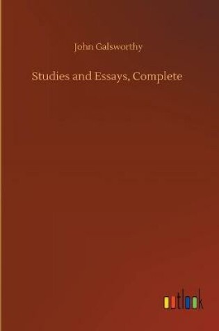 Cover of Studies and Essays, Complete