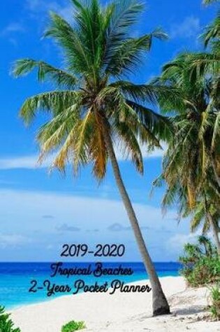 Cover of 2019-2020 Tropical Beaches 2-Year Pocket Planner