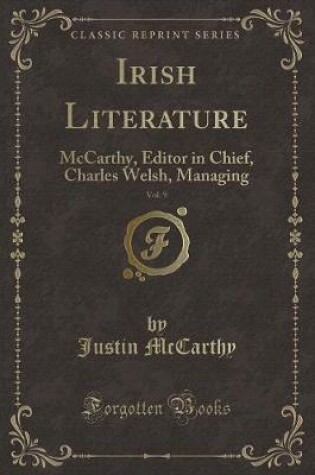 Cover of Irish Literature, Vol. 9