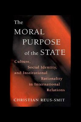 Cover of The Moral Purpose of the State