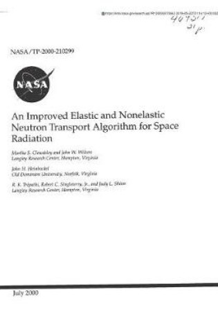 Cover of An Improved Elastic and Nonelastic Neutron Transport Algorithm for Space Radiation