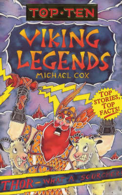 Book cover for Top Ten Viking Legends