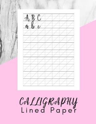 Book cover for Calligraphy Lined Paper