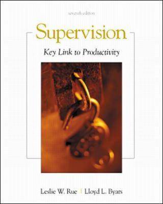 Book cover for Supervision