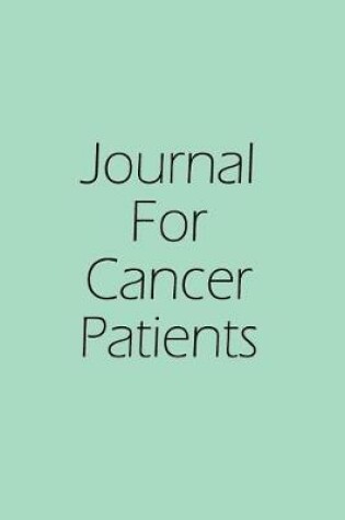 Cover of Journal For Cancer Patients