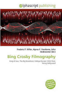 Cover of Bing Crosby Filmography