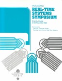 Book cover for Real Time Systems - Symposium Proceedings