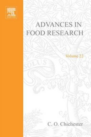 Cover of Advances in Food Research V22