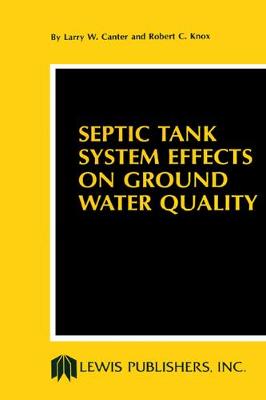 Book cover for Septic Tank System Effects on Ground Water Quality