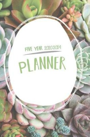 Cover of Five Year Planner 2020-2024