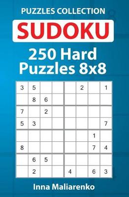 Book cover for Sudoku - 250 Hard Puzzles 8x8