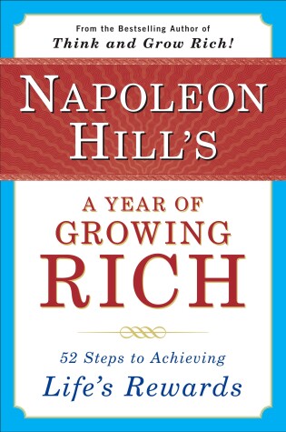 Book cover for Napoleon Hill's a Year of Growing Rich