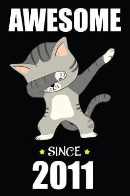 Book cover for 8th Birthday Dabbing Kitten