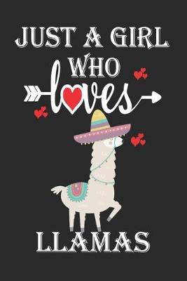 Book cover for Just a Girl Who Loves Llamas